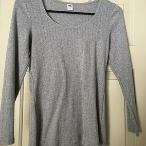 Slim-fit Scoop Neck Pointelle Tee